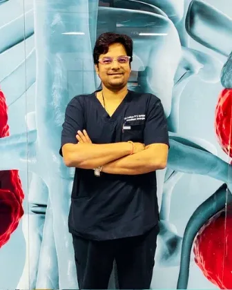 Dr. Aditya Sengar, urologist and kidney transplant surgeon in Lucknow